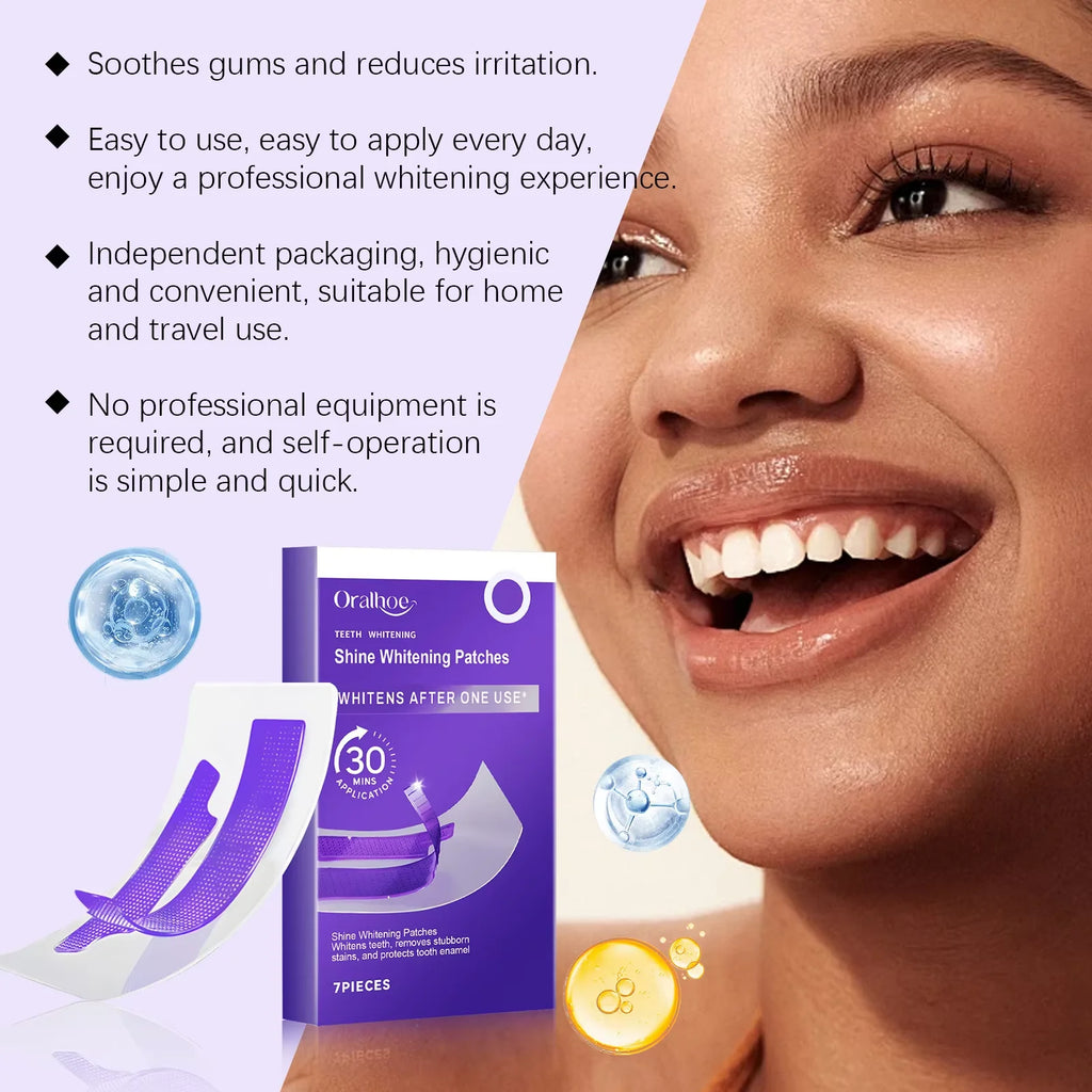 Purple Smile Whitening Strips Pack