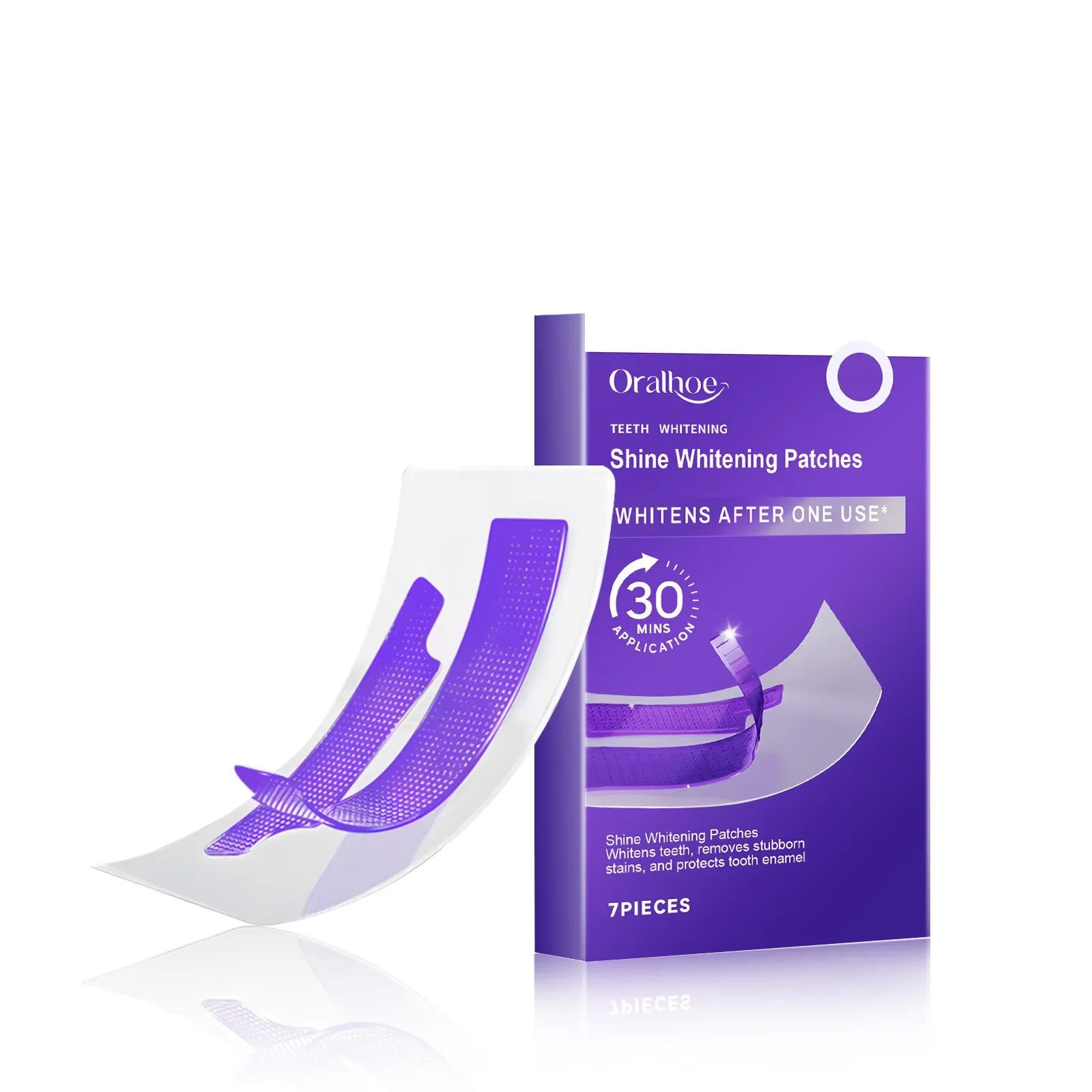 Purple Smile Whitening Strips Pack